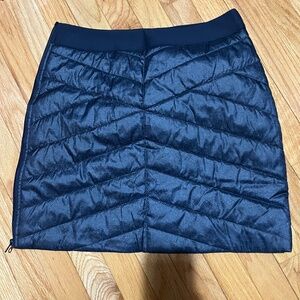 Krimson Klover Denim Glide Ski Skirt zipoff L